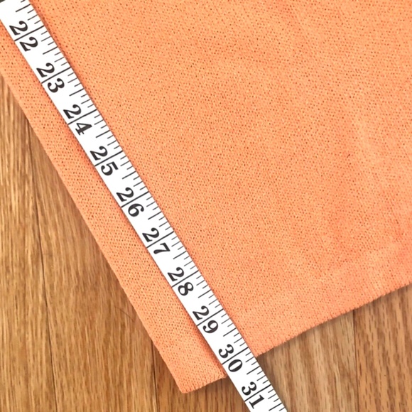 Wool Blend Santana Knit, Wide Leg Pants, Peach Color - Picture 11 of 16